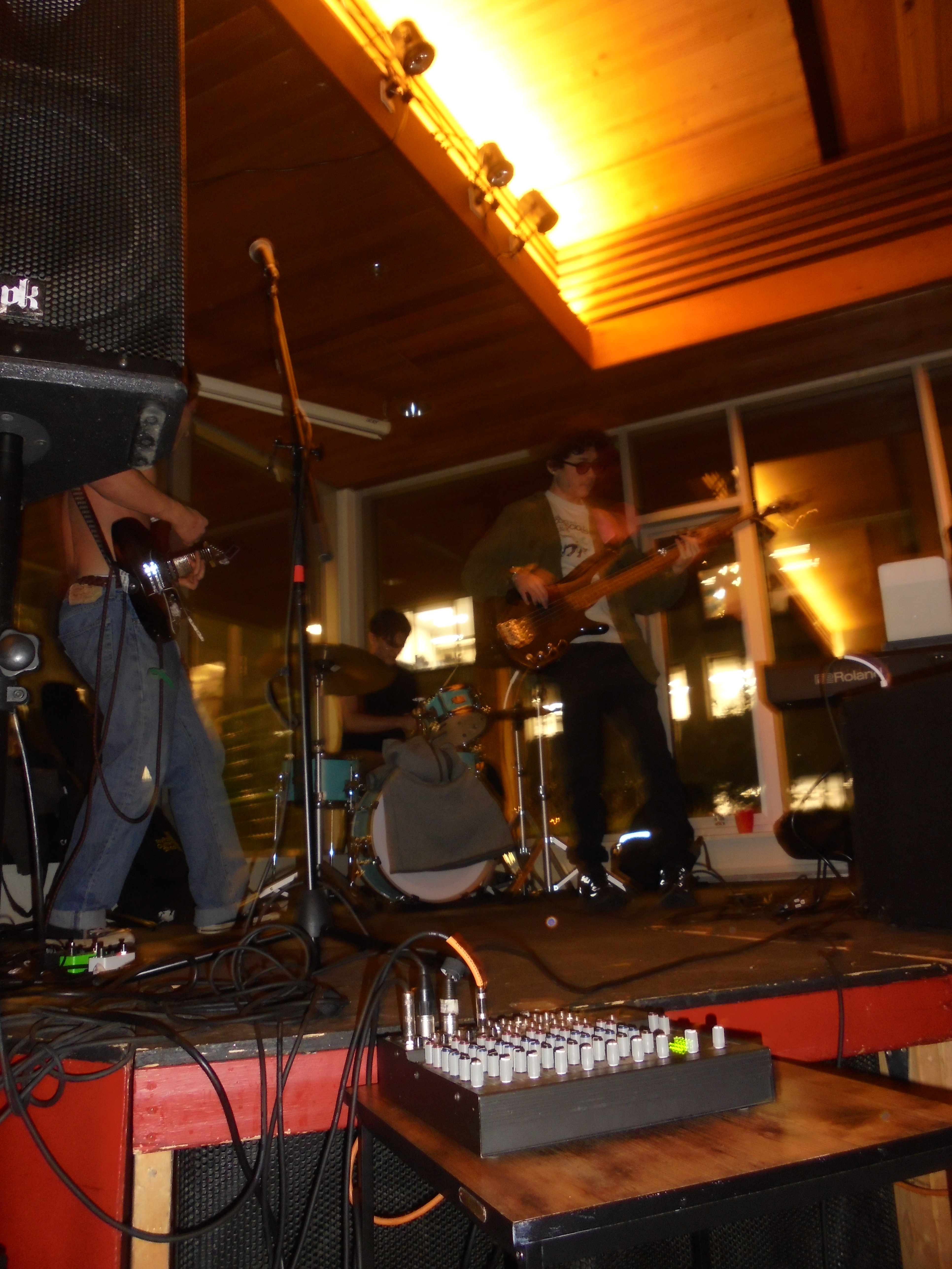 Playing Bass
